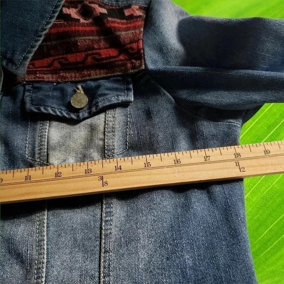 Mudd denim jean jacket size M blue color - Picture 10 of 10